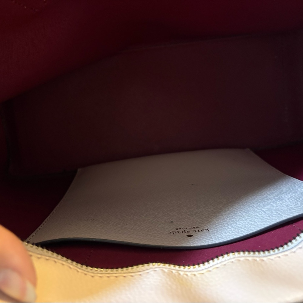 Kate Spade Baby Pink Leather Shoulder Bag